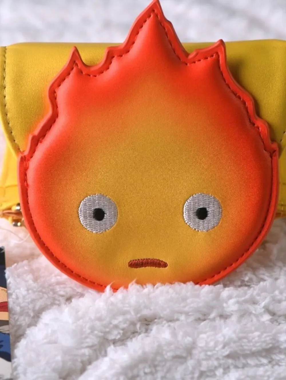 Studio Ghibli® Howl's Moving Castle Calcifer Crossbody Bag & Wallet - NWT